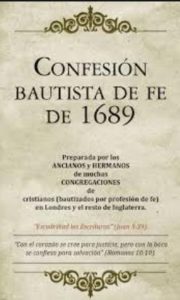 Confesión Bautista de fe 1689